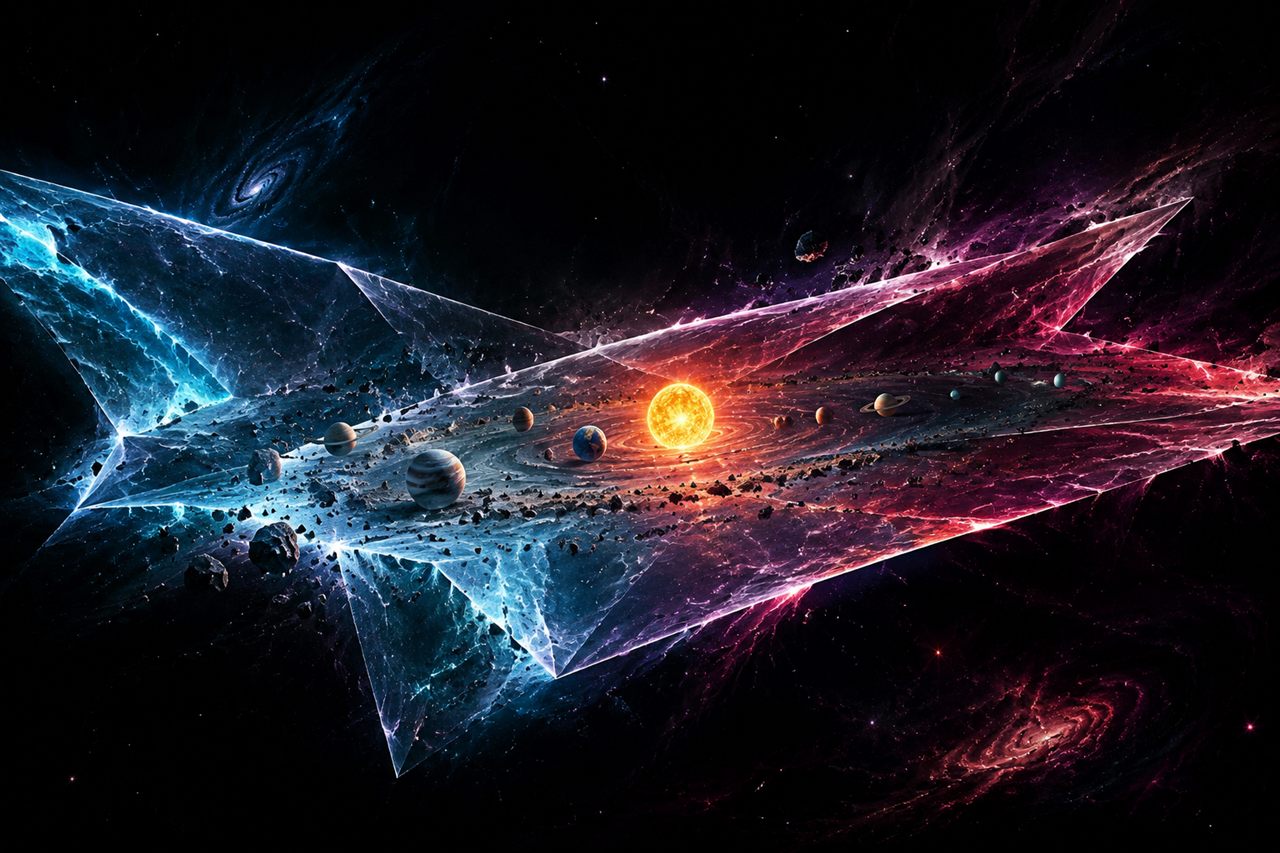 二向箔：太阳系被二维化的宇宙灾难